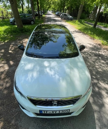 Peugeot 308 cena 46899 przebieg: 149000, rok produkcji 2017 z Piła małe 596